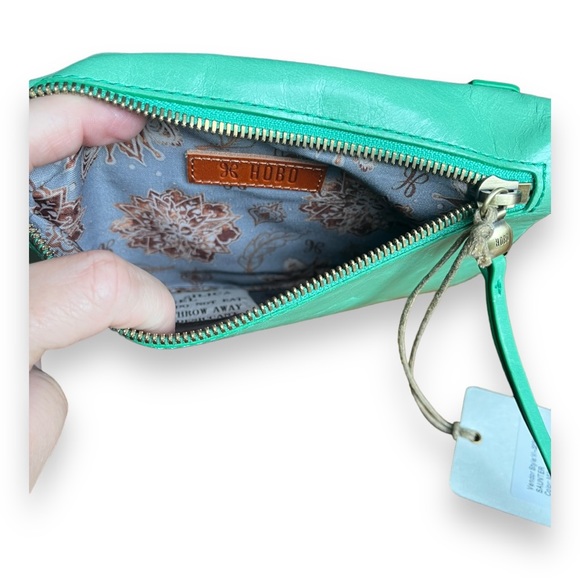 Hobo Saunter Leather Belt Bag Mint Green - Picture 5 of 14